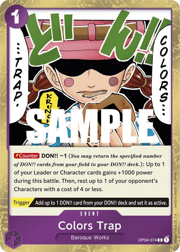 Colors Trap card artwork