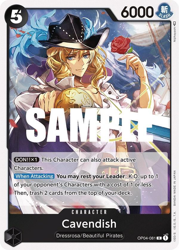 Cavendish card artwork