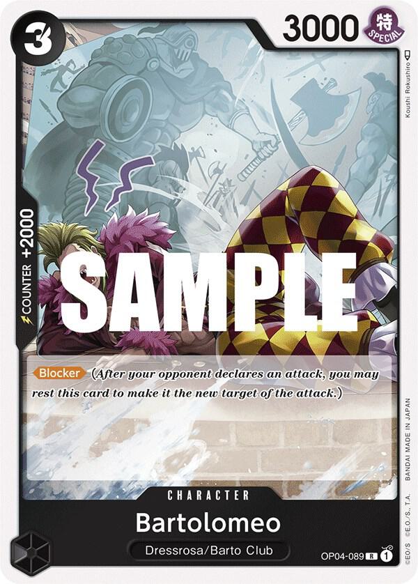 Bartolomeo card artwork
