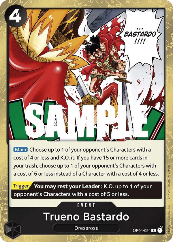 Trueno Bastardo card artwork