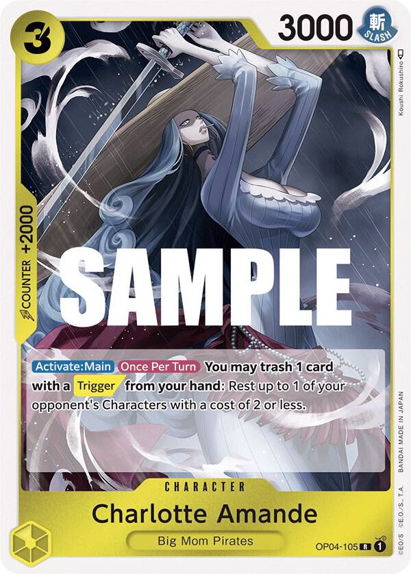 Charlotte Amande card artwork
