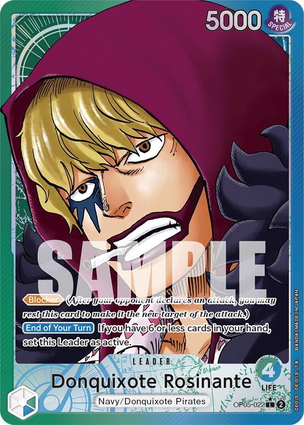 Donquixote Rosinante (022) (Alternate Art) card artwork