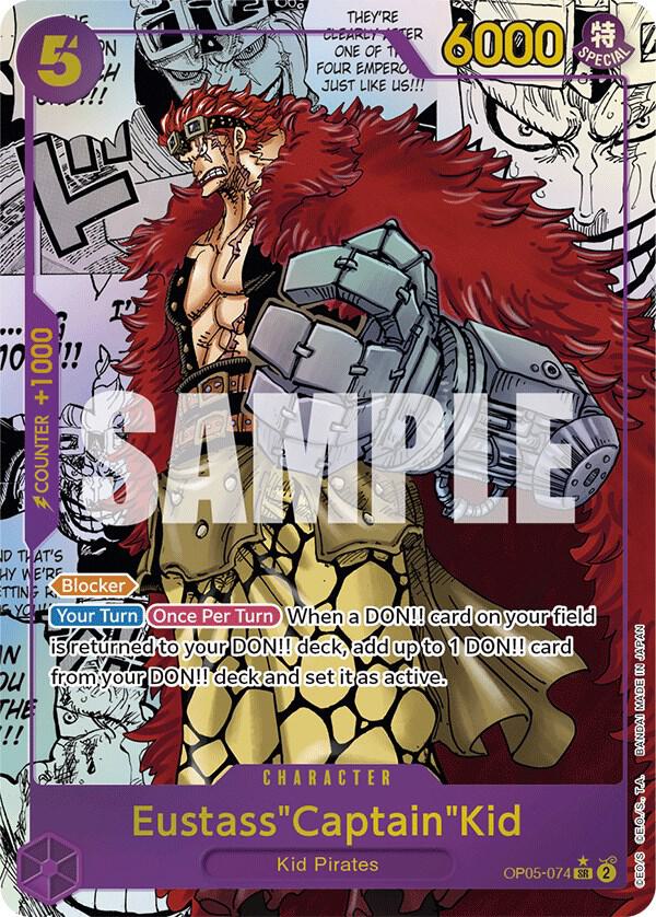 Eustass"Captain"Kid (Alternate Art) (Manga) card artwork