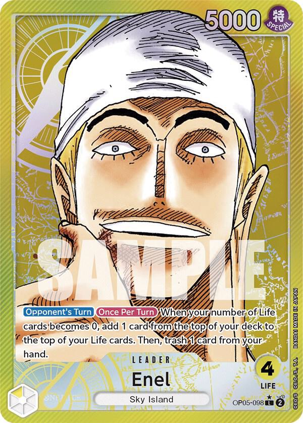 Enel (098) (Alternate Art) card artwork