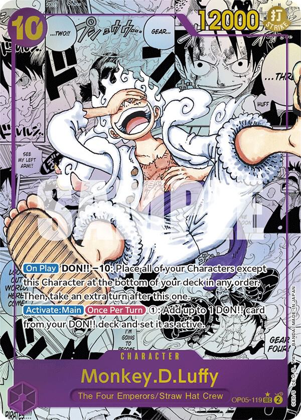 Monkey.D.Luffy (119) (Alternate Art) (Manga) card artwork