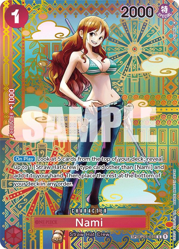Nami (SP) card artwork