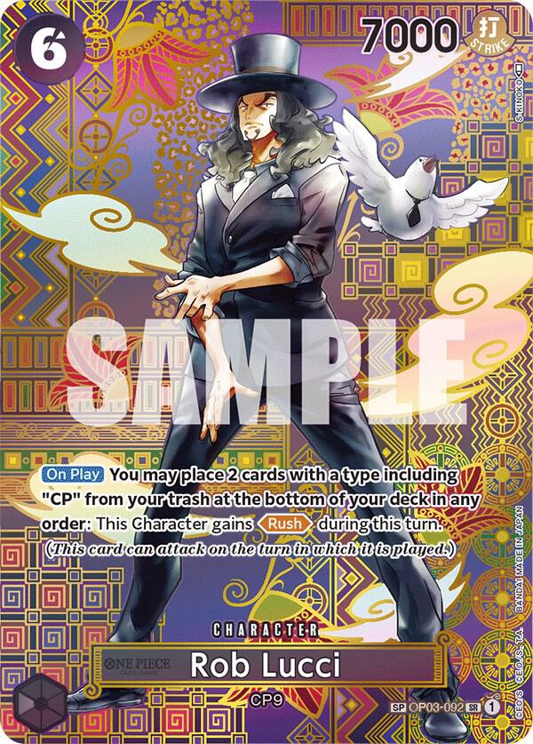 Rob Lucci (092) (SP) card artwork