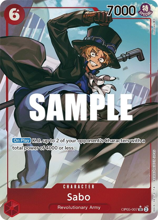 Sabo (007) (Alternate Art) card artwork