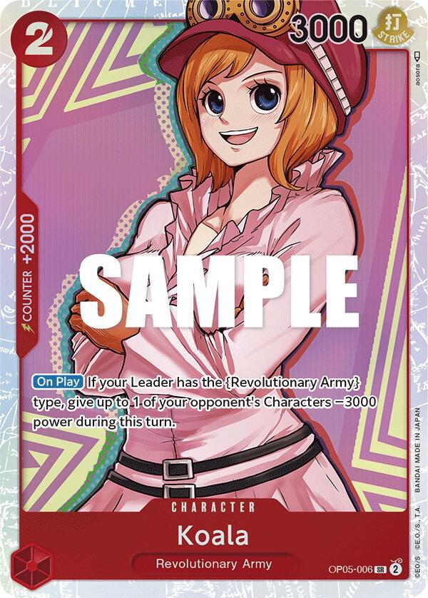 Koala card artwork