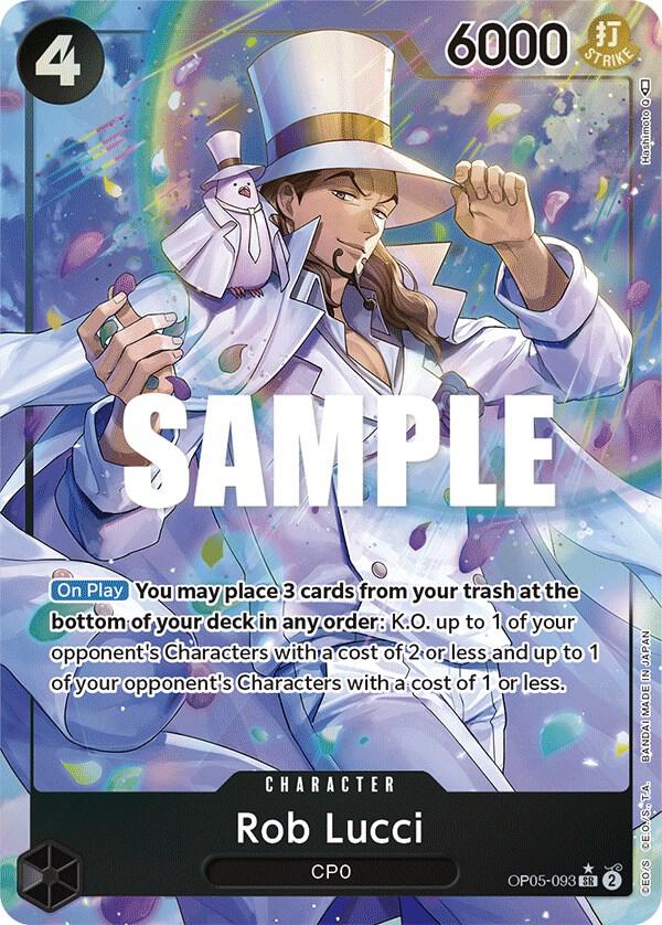 Rob Lucci (093) (Alternate Art) card artwork