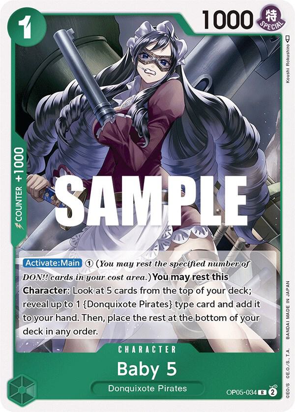 Baby 5 (034) card artwork