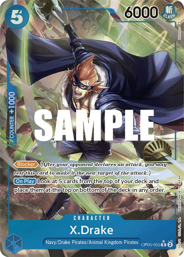 X.Drake (Alternate Art) card artwork