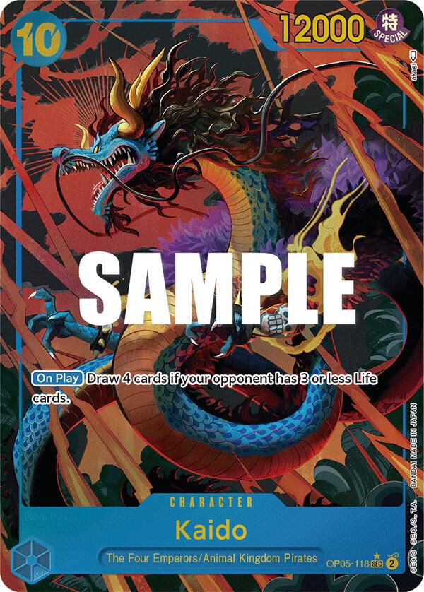 Kaido (118) (Alternate Art) card artwork