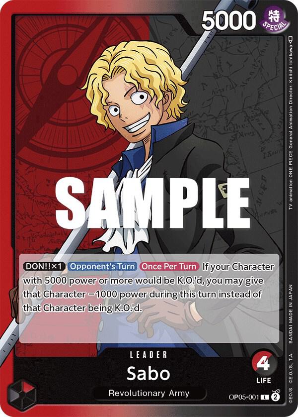 Sabo (001) card artwork