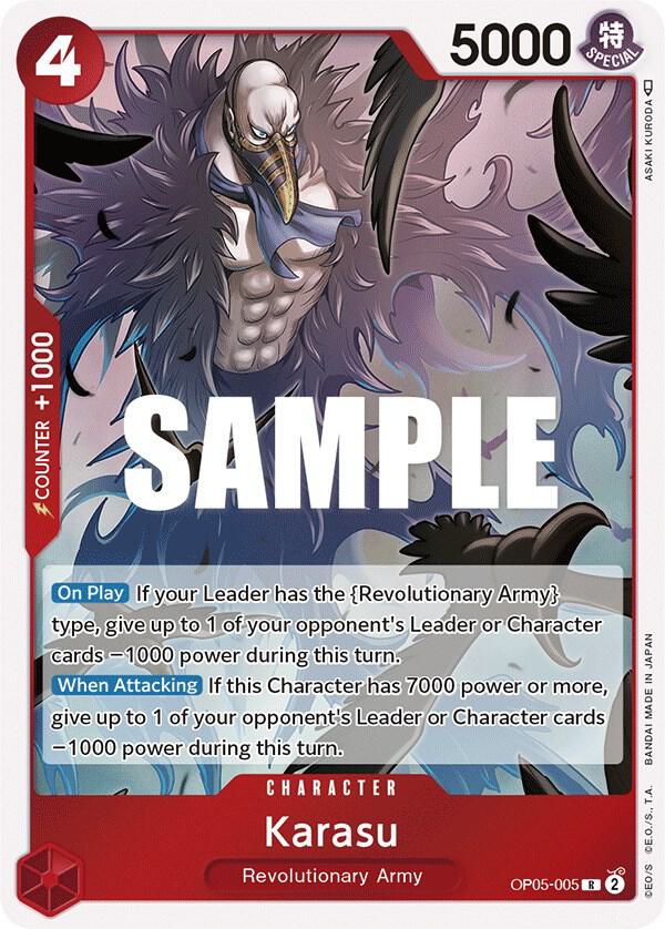 Karasu card artwork