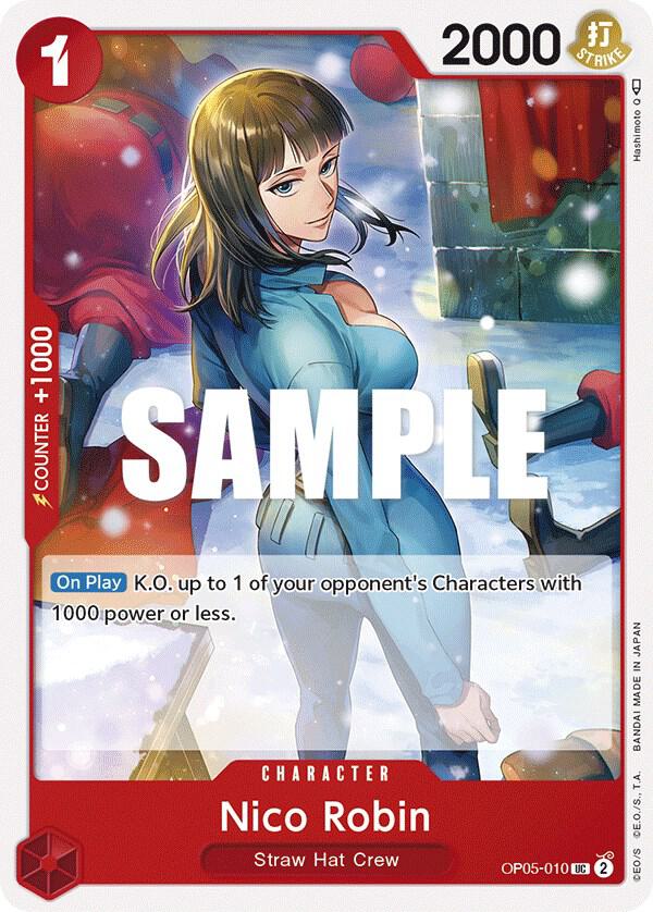 Nico Robin card artwork