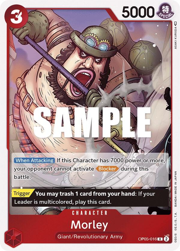 Morley card artwork