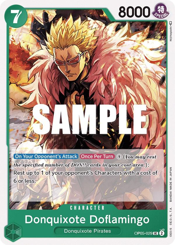 Donquixote Doflamingo (029) card artwork