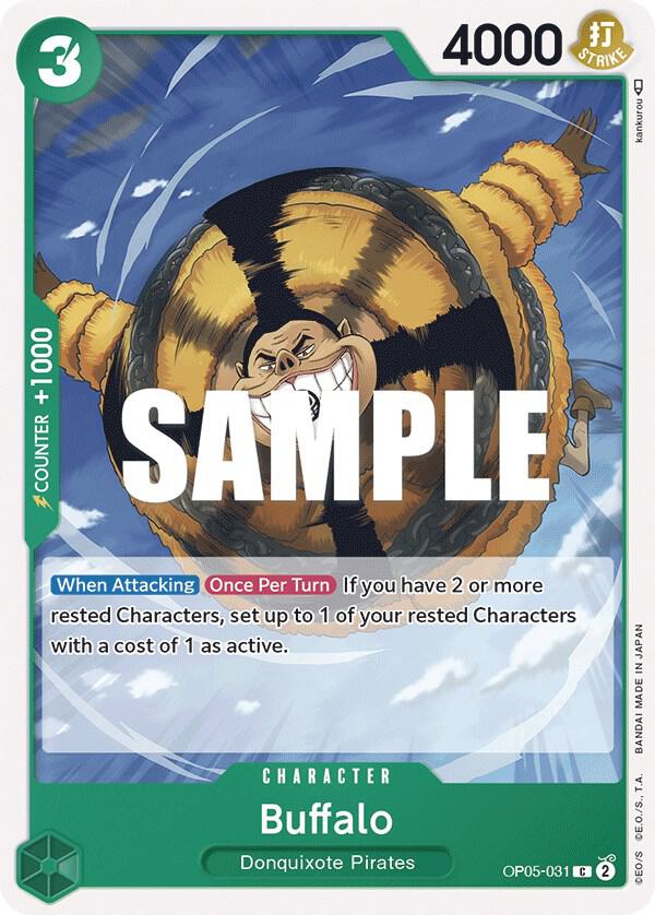 Buffalo card artwork