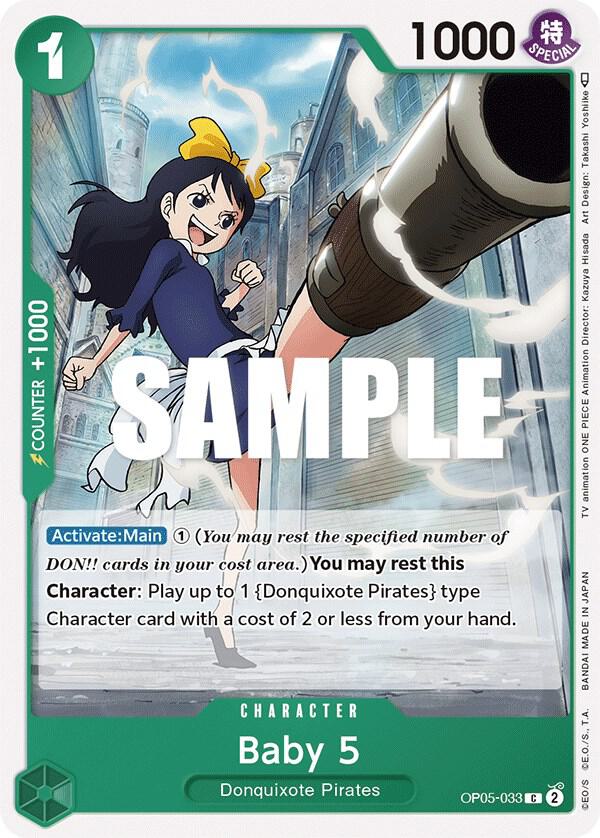 Baby 5 (033) card artwork