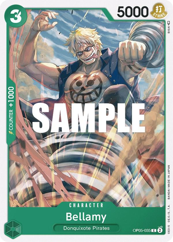 Bellamy card artwork