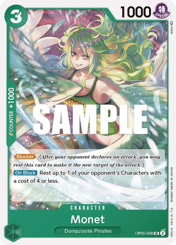 Monet card artwork