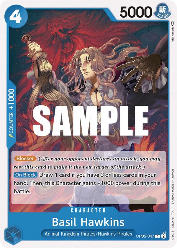 Basil Hawkins card artwork