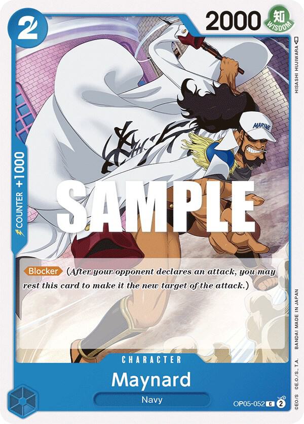 Maynard card artwork