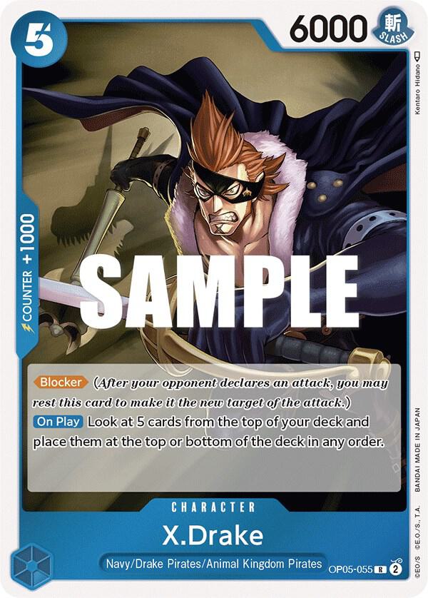 X.Drake card artwork