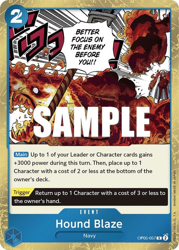 Hound Blaze card artwork