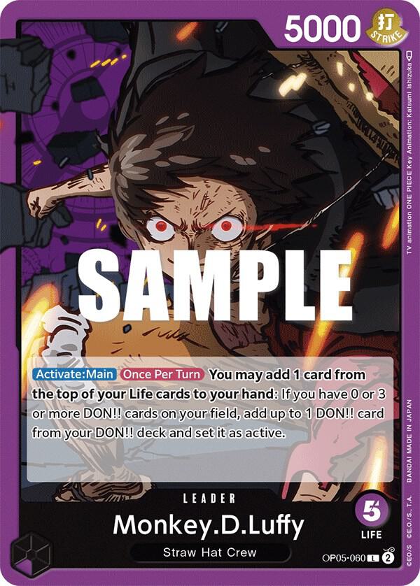 Monkey.D.Luffy (060) card artwork