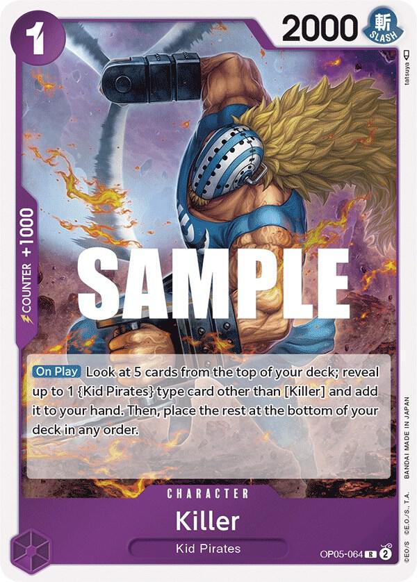 Killer card artwork