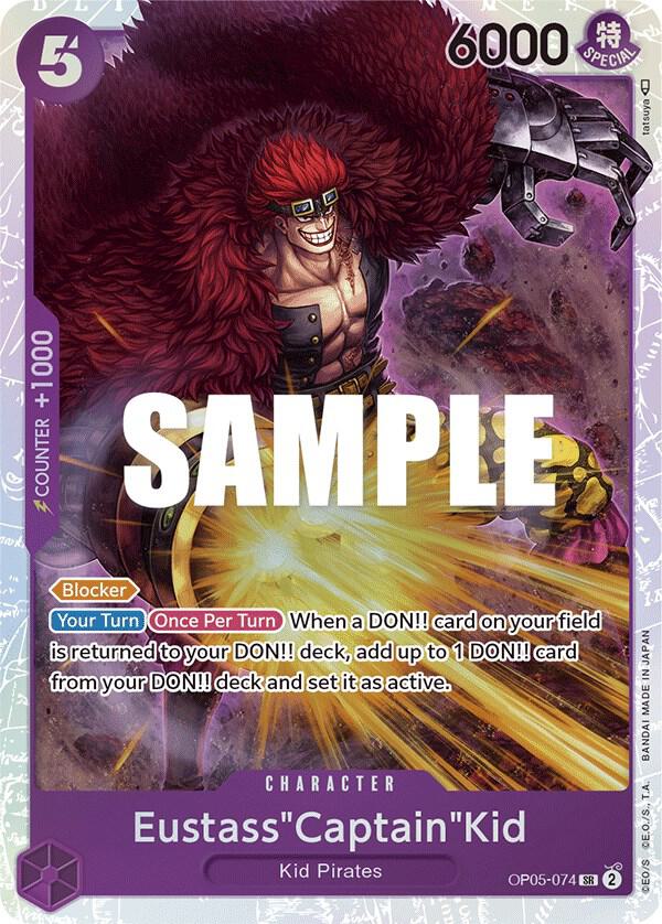 Eustass"Captain"Kid card artwork