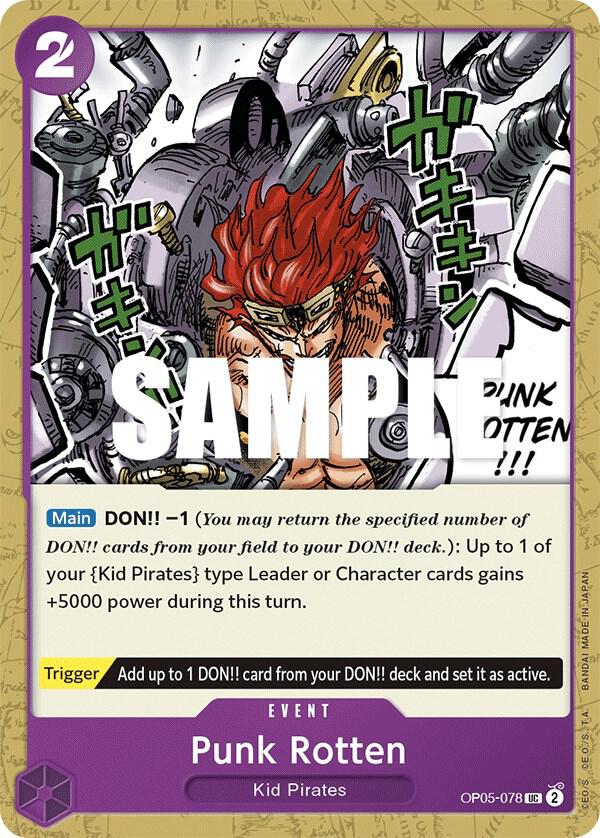 Punk Rotten card artwork