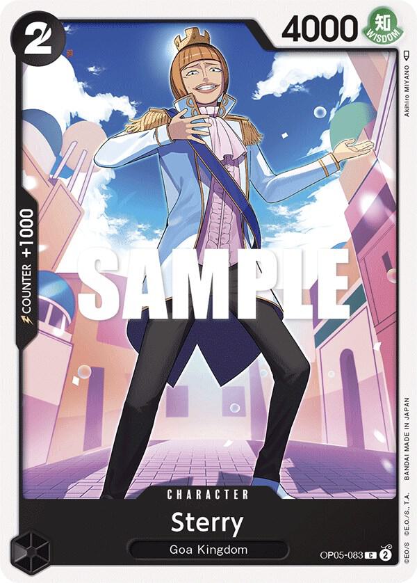 Sterry card artwork