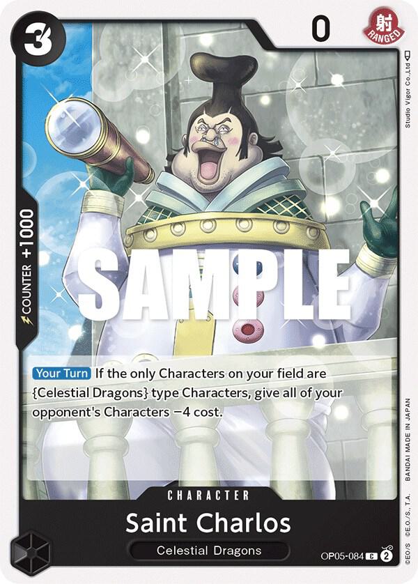 Saint Charlos card artwork