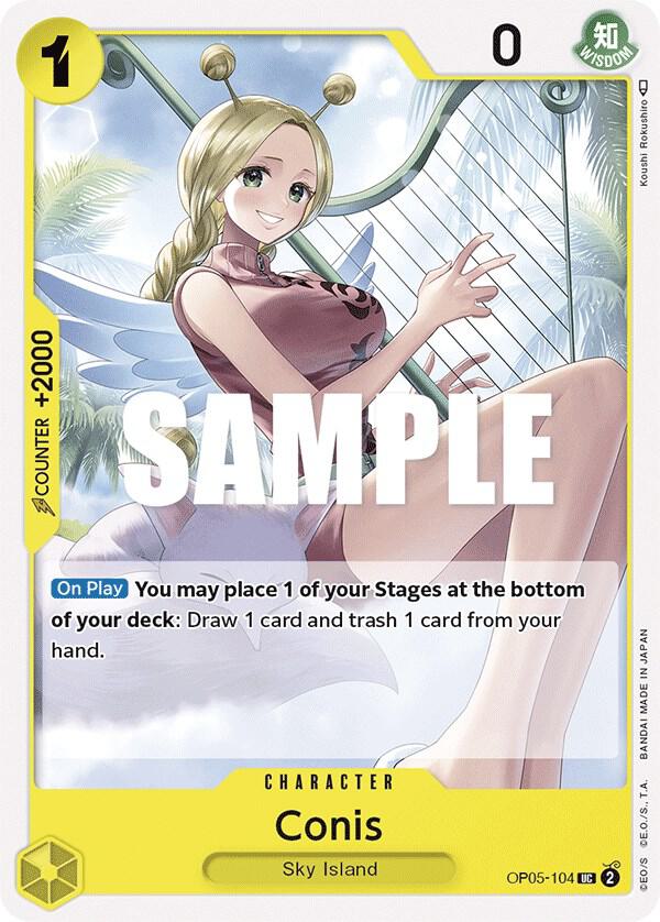 Conis card artwork