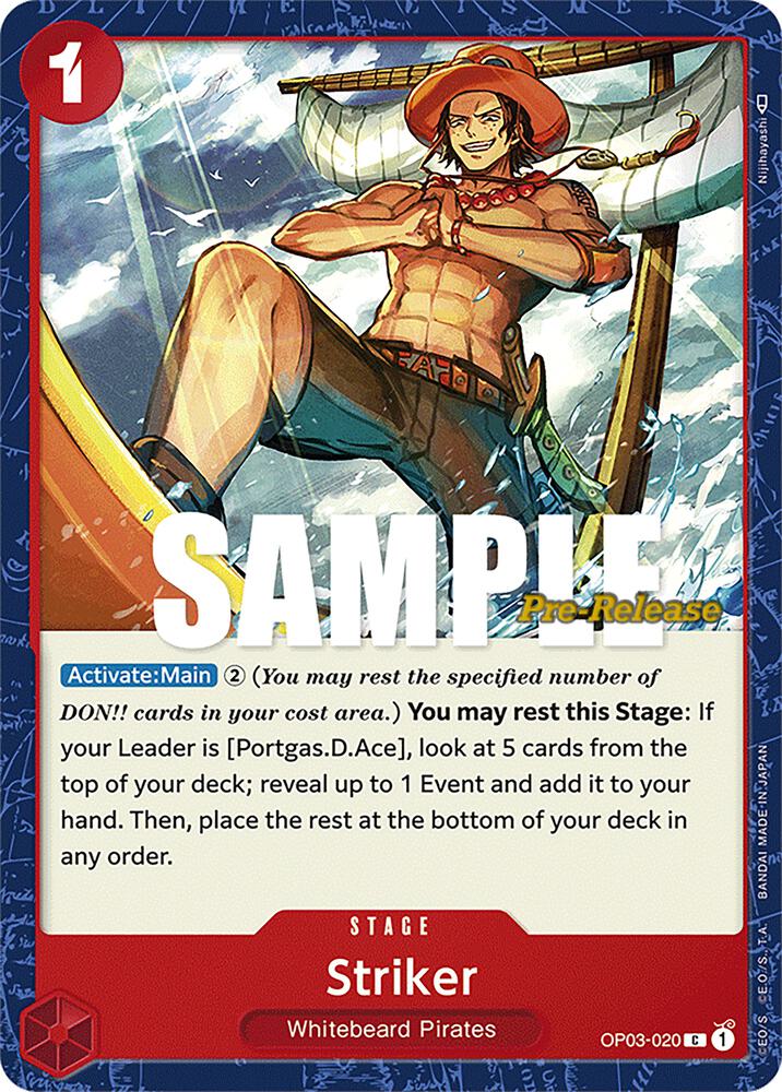 Striker card artwork