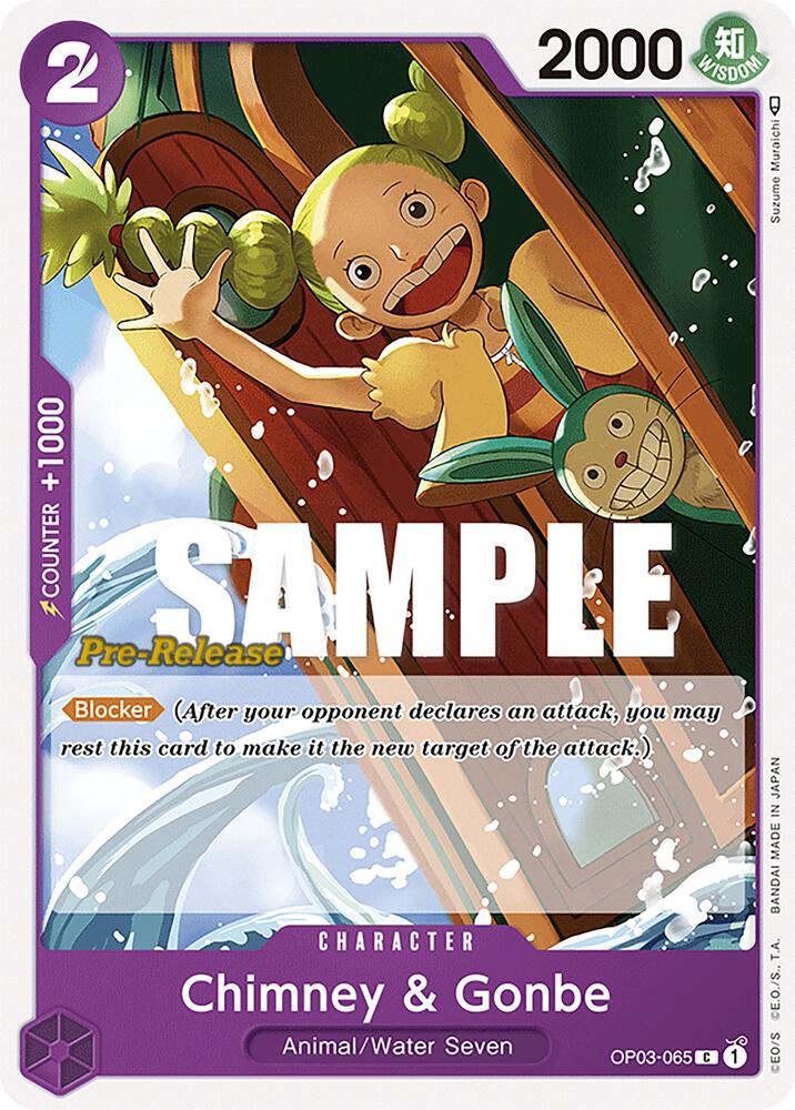 Chimney & Gonbe card artwork