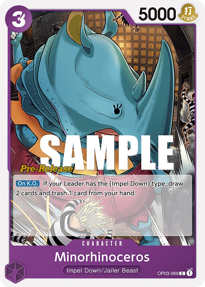 Minorhinoceros card artwork