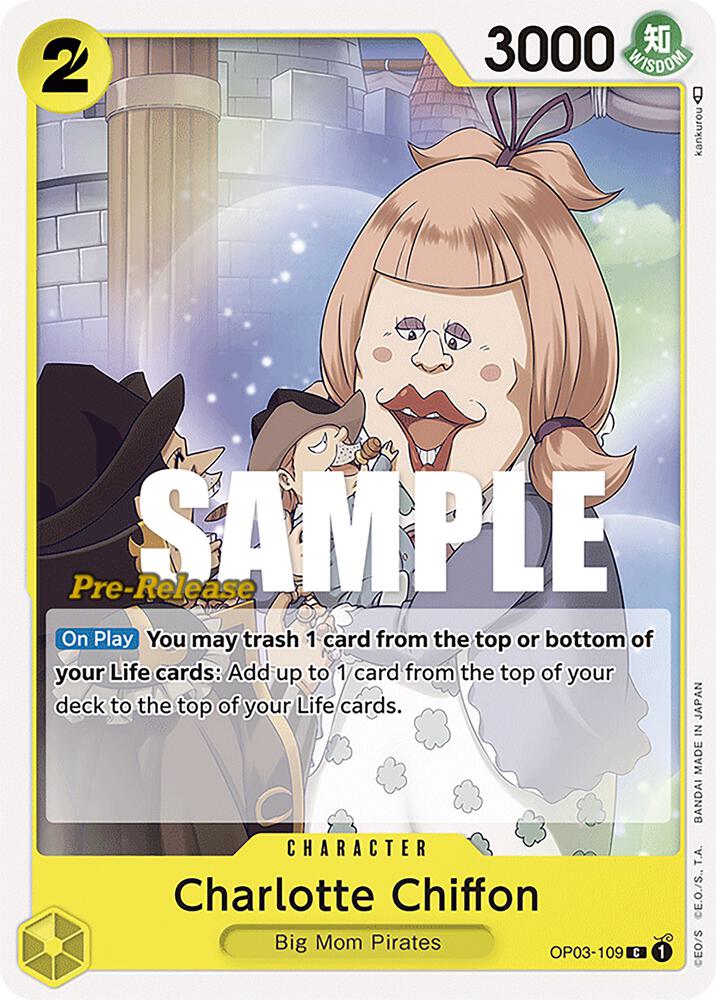 Charlotte Chiffon card artwork