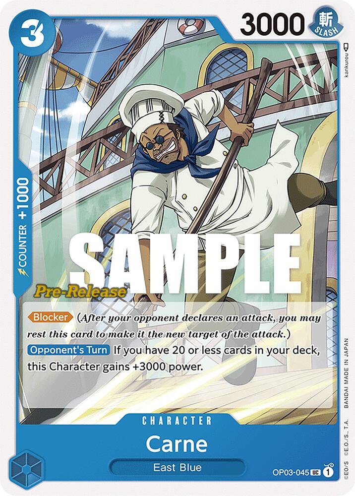 Carne card artwork