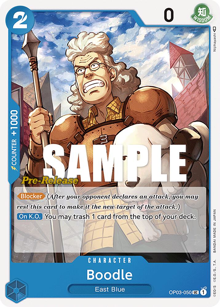 Boodle card artwork