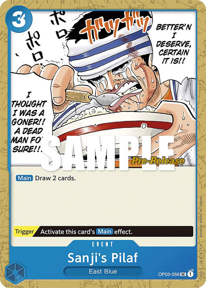 Sanji's Pilaf card artwork
