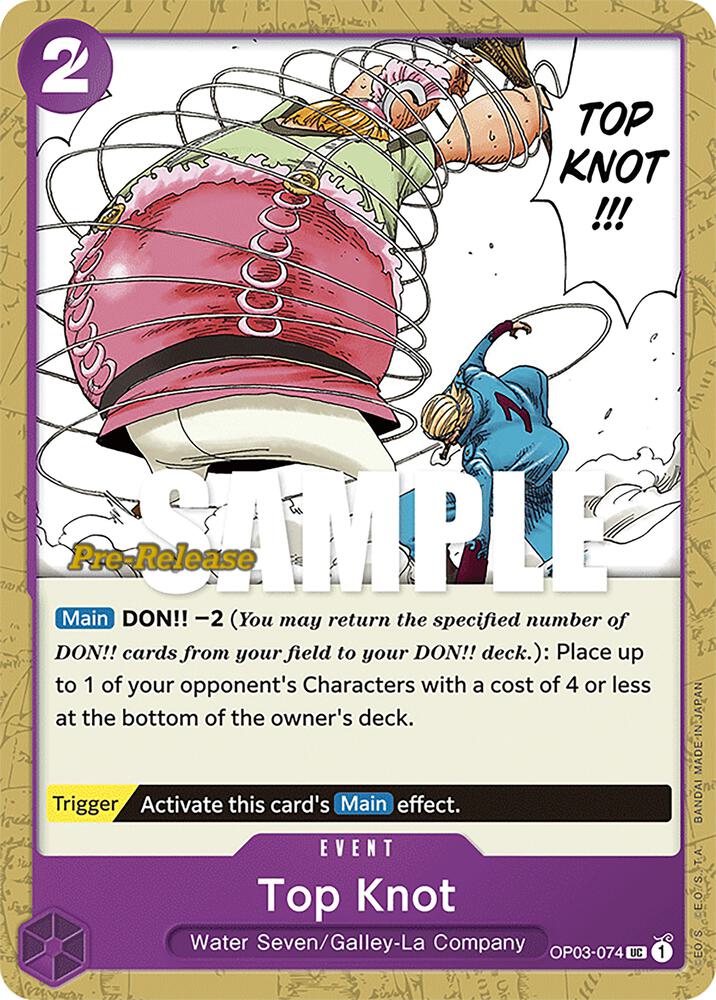 Top Knot card artwork
