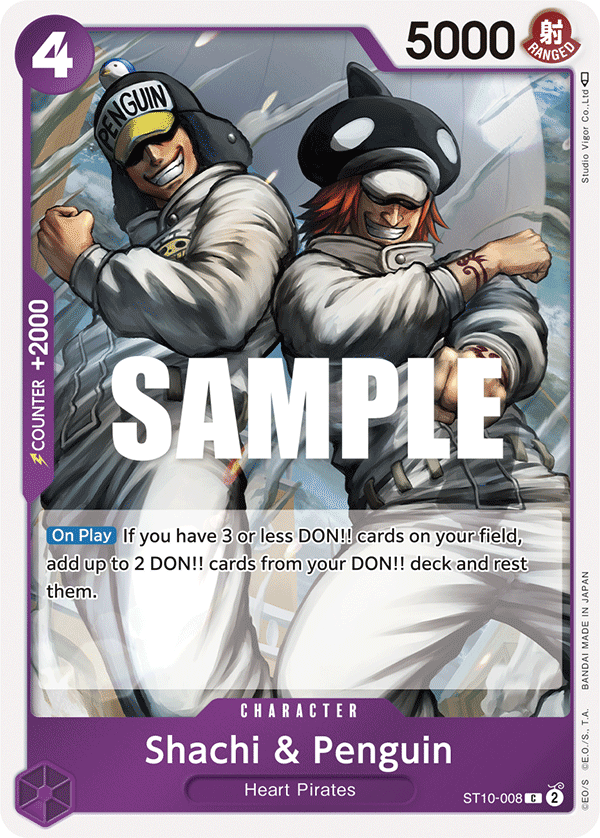 Shachi & Penguin card artwork