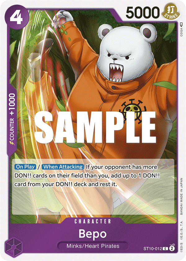 Bepo card artwork