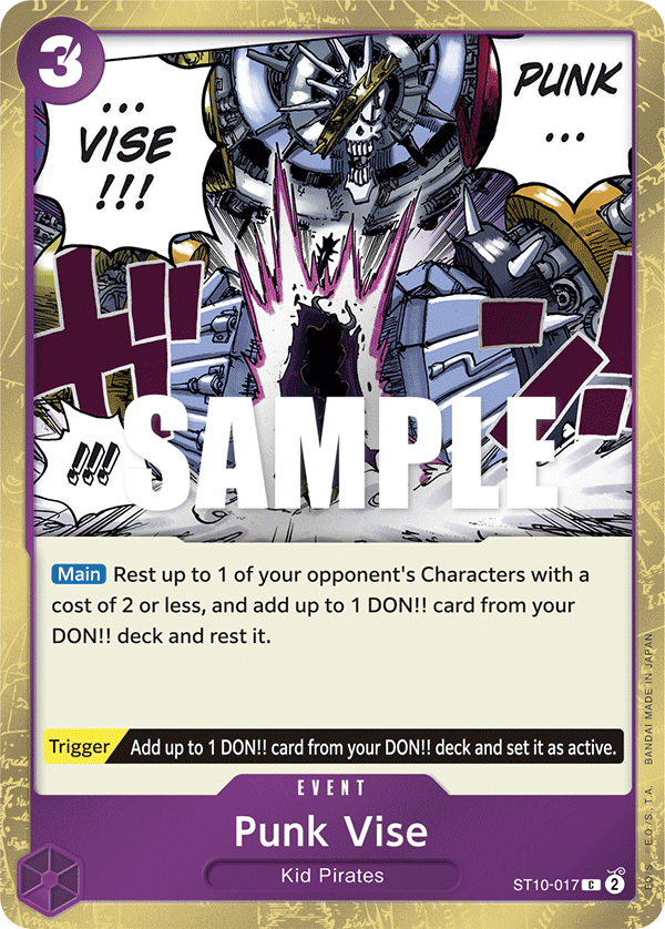 Punk Vise card artwork