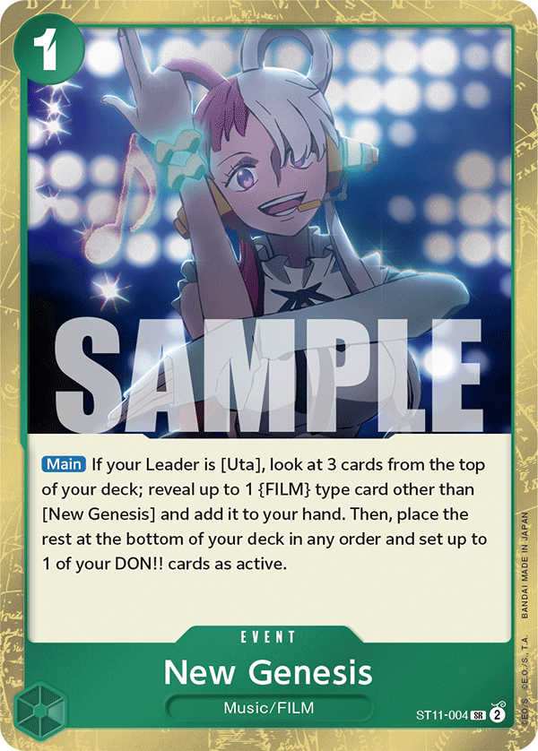 New Genesis card artwork