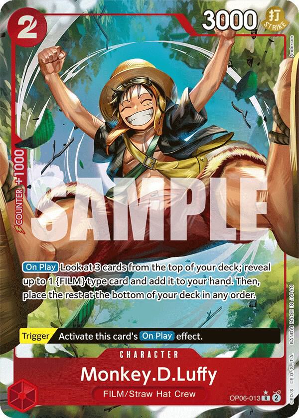 Monkey.D.Luffy (Alternate Art) card artwork